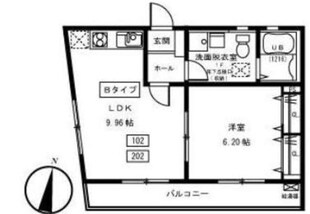 クレッシェンテの物件間取画像